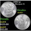 Image 1 : 1882-p Morgan Dollar $1 Grades Select+ Unc