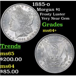 1885-o Morgan Dollar $1 Grades Choice+ Unc
