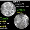 Image 1 : 1898-o Morgan Dollar $1 Grades Choice+ Unc