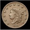 Image 2 : 1830 Coronet Head Large Cent 1c Grades vf+