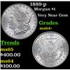 Image 1 : 1889-p Morgan Dollar $1 Grades Choice+ Unc