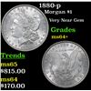 Image 1 : 1880-p Morgan Dollar $1 Grades Choice+ Unc