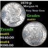 Image 1 : 1879-p Morgan Dollar $1 Grades Choice+ Unc