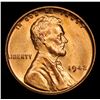 Image 2 : 1942-p Lincoln Cent 1c Grades Gem+ Unc RD