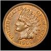 Image 2 : 1909 Indian Cent 1c Grades Choice+ Unc RB