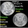Image 1 : 1890-p Morgan Dollar $1 Grades Choice Unc