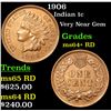 Image 1 : 1906 Indian Cent 1c Grades Choice+ Unc RD