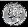 Image 2 : 1943-s Mercury Dime 10c Grades Choice AU