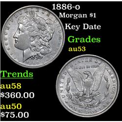 1886-o Morgan Dollar $1 Grades Select AU