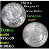 Image 1 : 1879-s Morgan Dollar $1 Grades GEM+ Unc