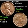 Image 1 : 1922-d Lincoln Cent 1c Grades vf++