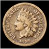 Image 2 : 1859 Indian Cent 1c Grades vf+