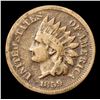 Image 2 : 1859 Indian Cent 1c Grades vf+