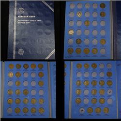 Starter Lincoln cent book 1910-1940 51 coins . . Grades