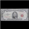 Image 2 : 1963 $5 Red seal United States Note . . Grades f+