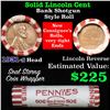 Image 1 : ***Auction Highlight*** Key Date 1931-s Wheat Cent end, Mixed small cents 1c orig shotgun roll, WOW