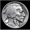 Image 2 : 1921-p Buffalo Nickel 5c Grades vf+