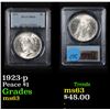 Image 1 : PCGS 1923-p Peace Dollar $1 Graded ms63 By PCGS