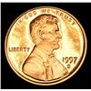 Image 2 : 1997-s Lincoln Cent 1c Grades Gem++ Proof Red Deep cameo