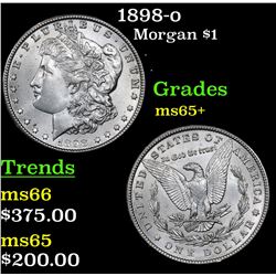 1898-o Morgan Dollar $1 Grades GEM+ Unc