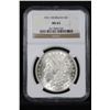 Image 2 : NGC 1921-p Morgan Dollar $1 Graded ms63 By NGC