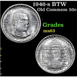 1946-s BTW Old Commem Half Dollar 50c Grades Select Unc