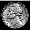 Image 2 : 1940-p Jefferson Nickel 5c Grades Choice Unc+ 5fs