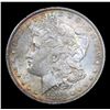 Image 2 : 1883-o Rainbow Toned Morgan Dollar $1 Grades Choice+ Unc