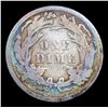 Image 3 : 1885-p Rainbow Toned Seated Liberty Dime 10c Grades vf+