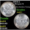 Image 1 : 1904-o Morgan Dollar $1 Grades Select+ Unc