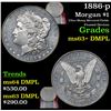 Image 1 : 1886-p Morgan Dollar $1 Grades Select Unc+ DMPL