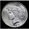 Image 2 : ***Auction Highlight*** 1923-p Wisker Jaw Top 50 Peace Dollar $1 Graded Select+ Unc By USCG (fc)