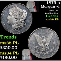 1879-s Morgan Dollar $1 Grades Choice Unc+ PL