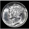 Image 2 : 1923-p Mercury Dime 10c Grades Choice Unc+ FSB