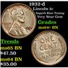 Image 1 : 1932-d Lincoln Cent 1c Grades Choice+ Unc BN