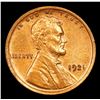 Image 2 : 1921-p Lincoln Cent 1c Grades Select Unc RD