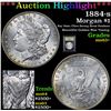 Image 1 : ***Auction Highlight*** 1884-s Morgan Dollar $1 Graded Select+ Unc By USCG (fc)