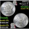Image 1 : 1885-p Morgan Dollar $1 Grades Choice Unc+ PL