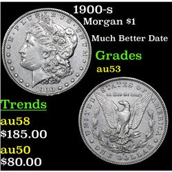 1900-s Morgan Dollar $1 Grades Select AU