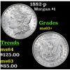 Image 1 : 1882-p Morgan Dollar $1 Grades Select+ Unc
