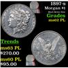 Image 1 : 1897-s Morgan Dollar $1 Grades Select Unc PL