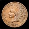 Image 2 : 1864 L Indian Cent 1c Grades vf++