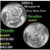 Image 1 : 1882-s Morgan Dollar $1 Grades Choice+ Unc