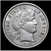 Image 2 : 1914-d Barber Dime 10c Grades xf+