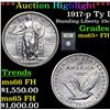 Image 1 : ***Auction Highlight*** 1917-p Ty I Standing Liberty Quarter 25c Graded GEM+ FH By USCG (fc)
