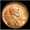 Image 2 : 1909 vdb Lincoln Cent 1c Grades GEM Unc RD
