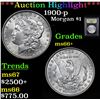 Image 1 : ***Auction Highlight*** 1900-p Morgan Dollar $1 Graded GEM++ Unc By USCG (fc)