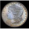 Image 2 : 1884-p Rainbow Toned Morgan Dollar $1 Grades Select+ Unc