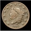 Image 2 : 1828 Coronet Head Large Cent 1c Grades vg+
