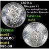 Image 1 : 1879-s Morgan Dollar $1 Grades GEM Unc